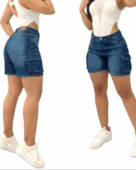 Short Jean Cargo Urbano