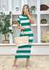 Vestido ORBITA STRIPE