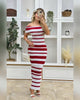 Vestido Contorno Rayas