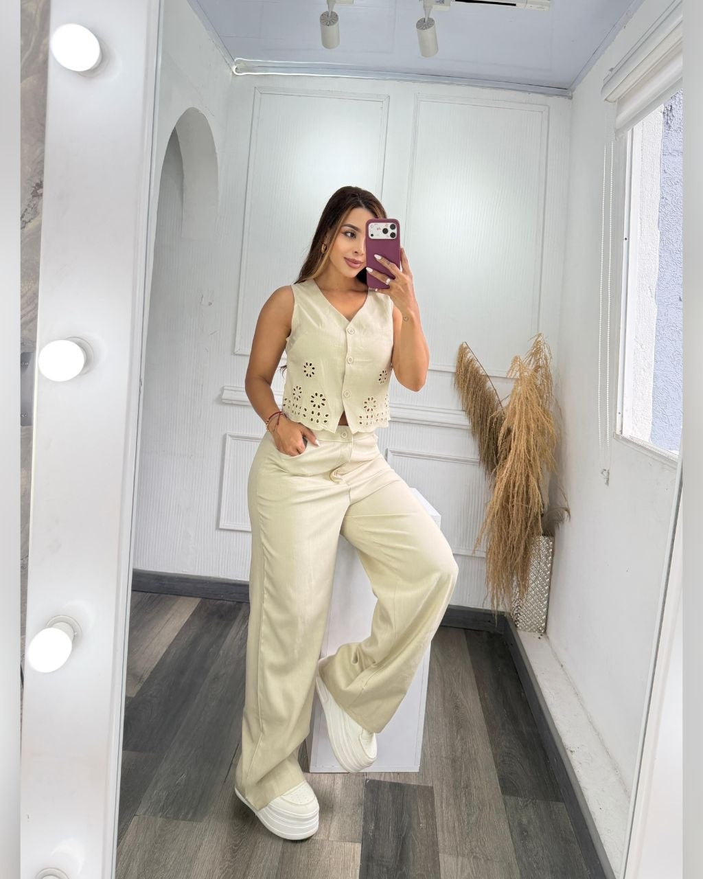 Conjunto Elegance Calado