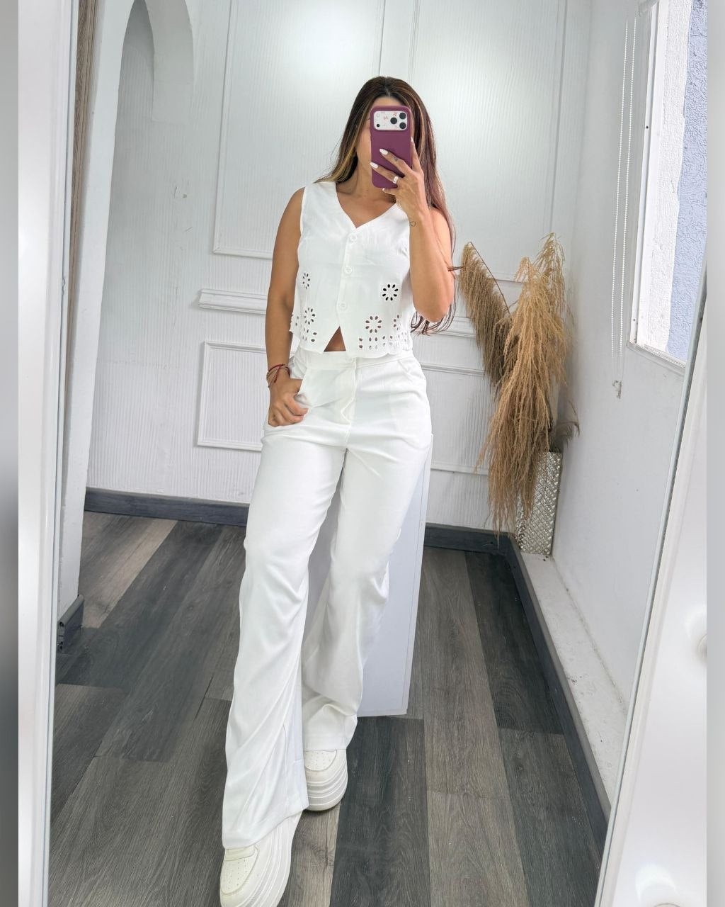 Conjunto Elegance Calado