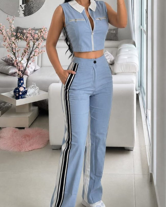 Conjunto Sporty Chic Lineas