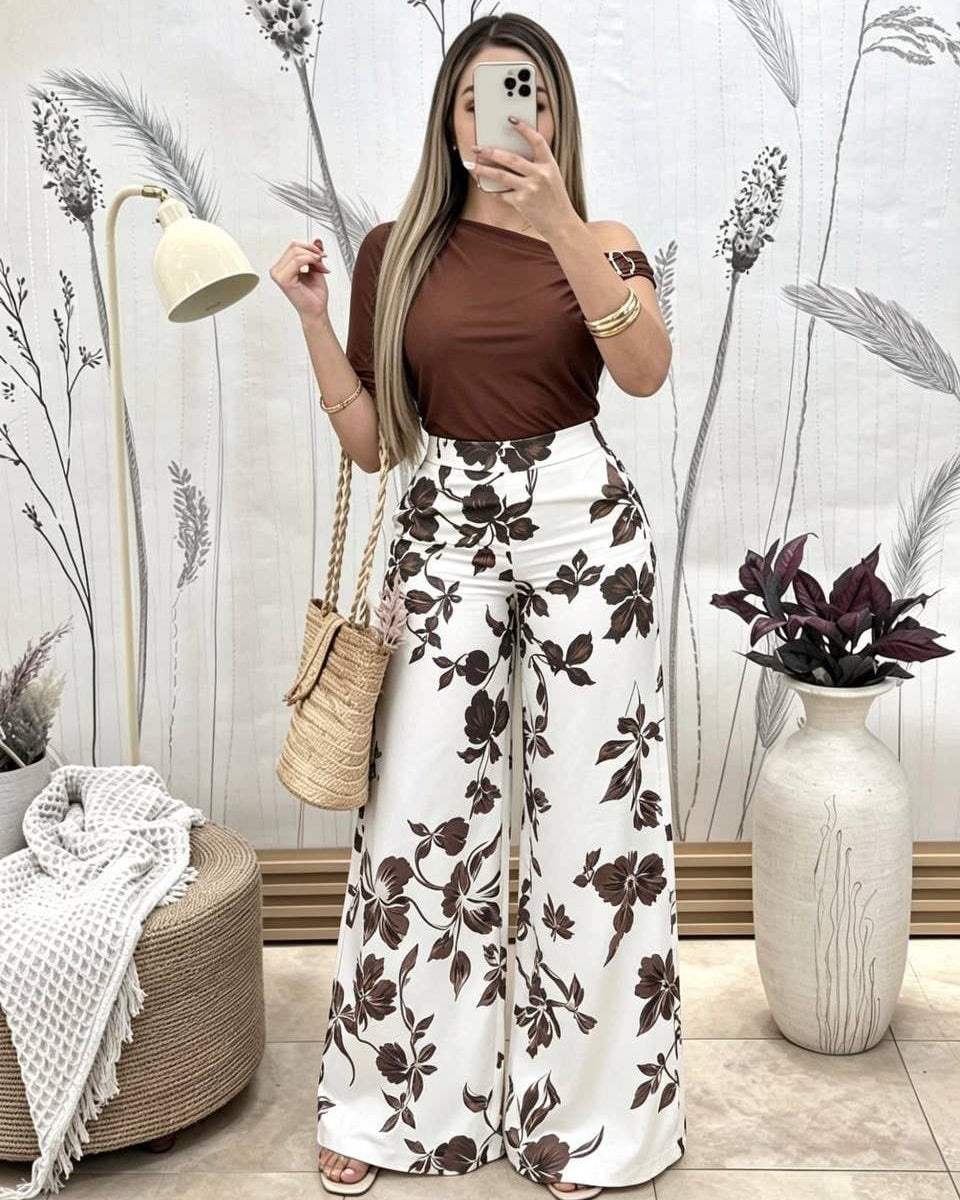 Conjunto Veraniego Palazzo Floral