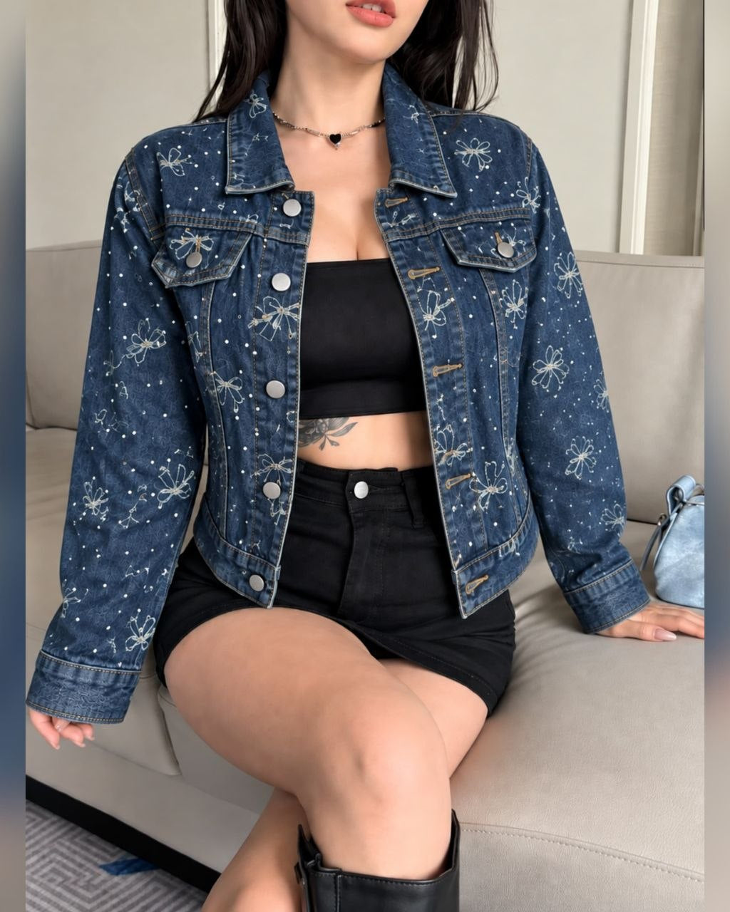 Chaqueta en Jean