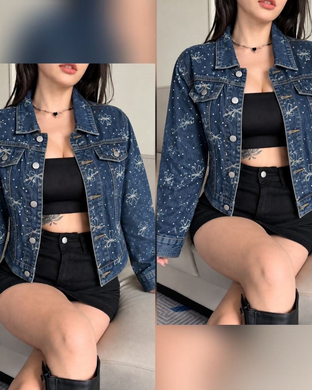 Chaqueta en Jean