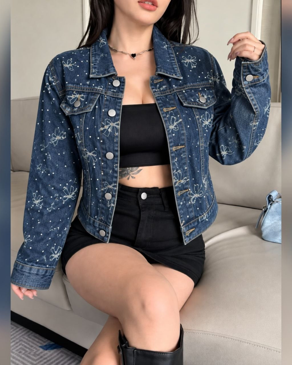 Chaqueta en Jean